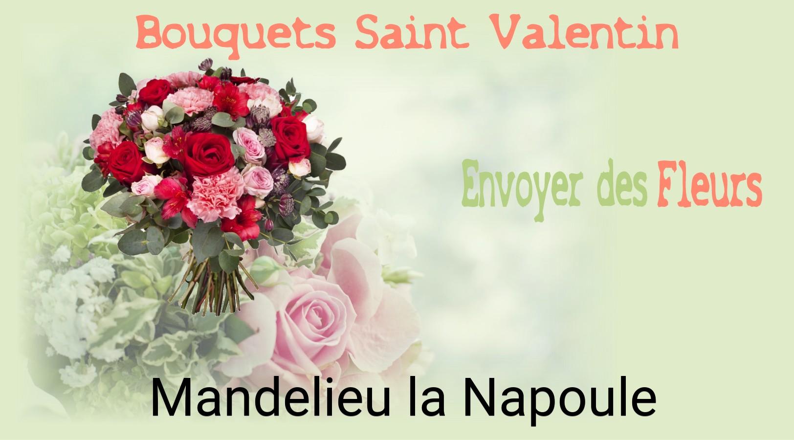 Roses de Saint-Valentin livrées à Mandelieu-la-Napoule